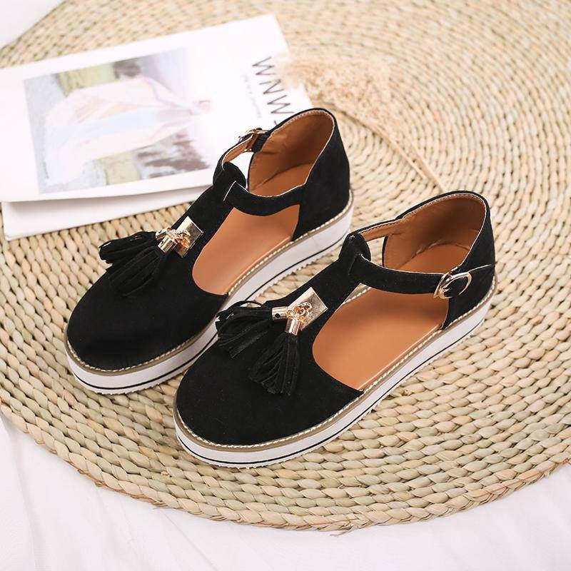 Women's Orthopedic Casual Platform Flat Comfort Shoes