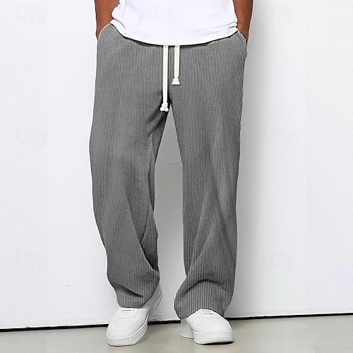 Men's Corduroy Shirt Tee Top Long Sleeve Shirt Oversized Loose Outdoor Street Tee for Men