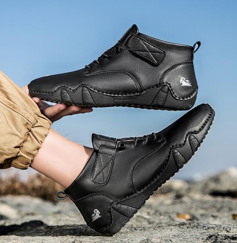 ⏰ 50% off - 2026 Newest Men's Orthopedic Leather Hiking Shoes