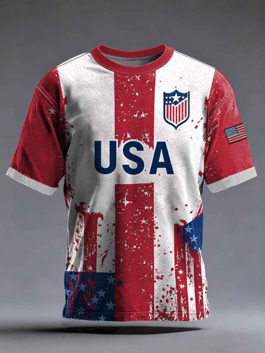Men's USA Soccer Short Sleeves T-shirt