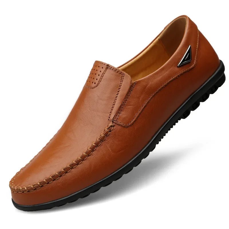 Old Money Leather Loafers Shoes