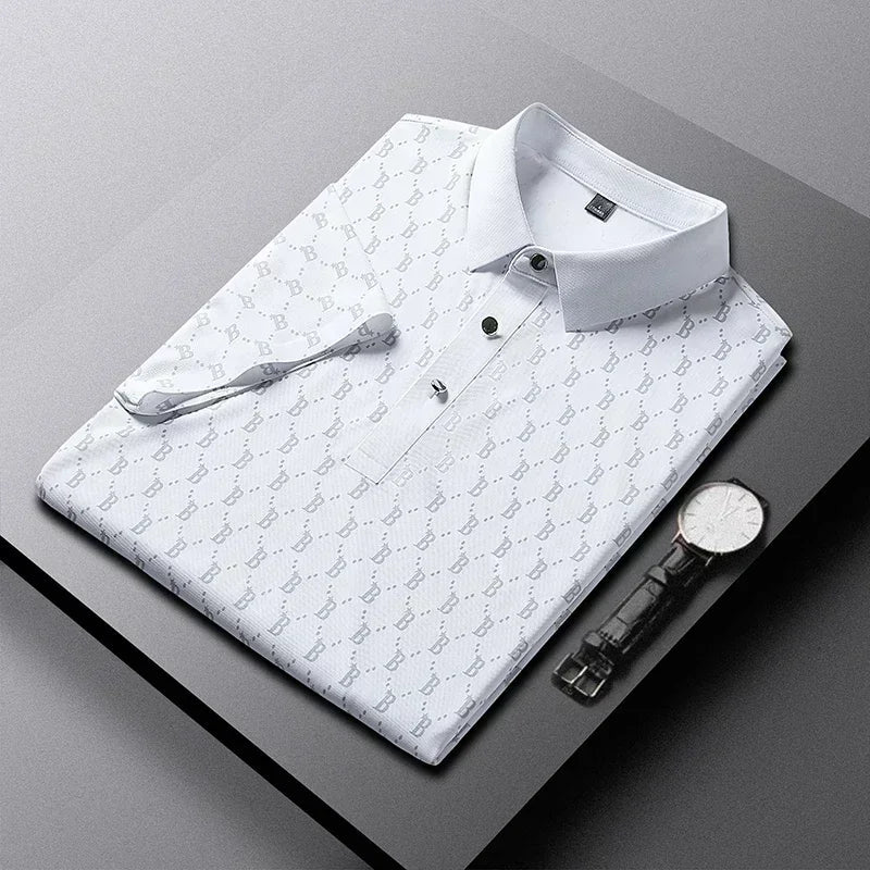 Old Money Men’s Breathable Seamless Shirt