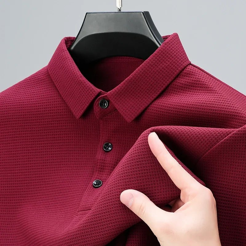 Men's Business Casual Long Sleeve Shirt