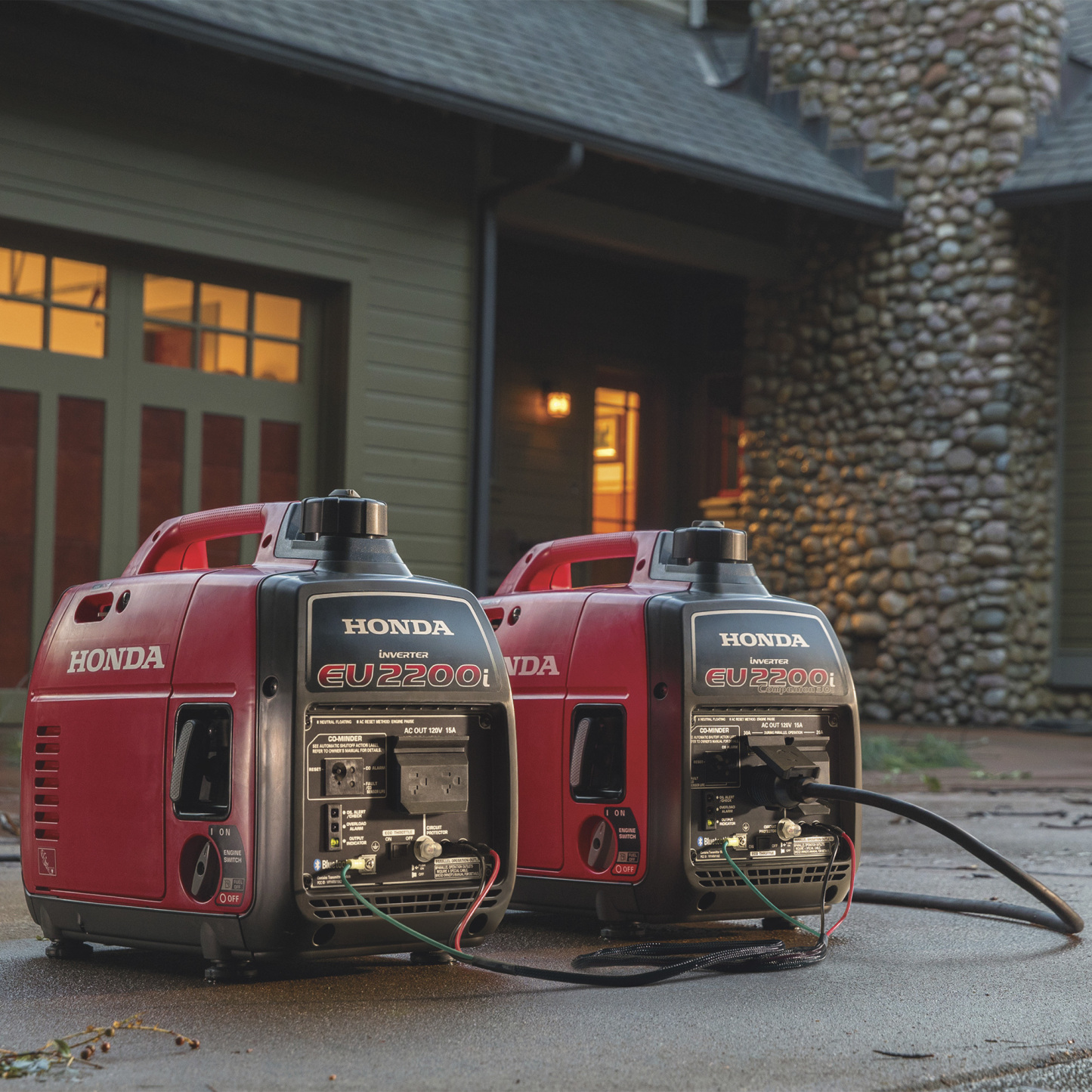 Honda Inverter Generator, 2200 Surge Watts, 1800 Rated Watts, Model# EU2200ITAN