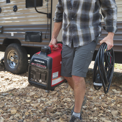 Honda Inverter Generator, 2200 Surge Watts, 1800 Rated Watts, Model# EU2200ITAN