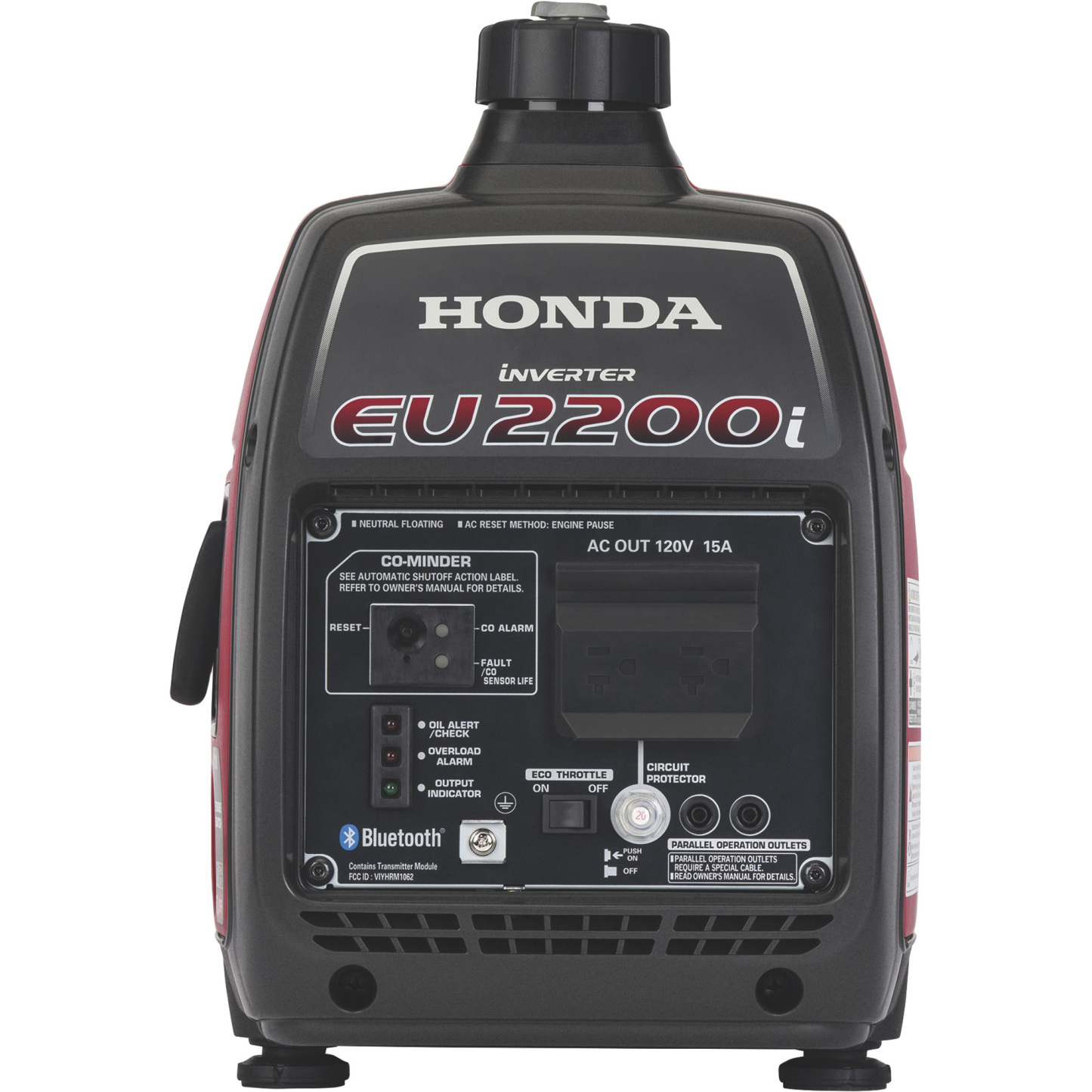 Honda Inverter Generator, 2200 Surge Watts, 1800 Rated Watts, Model# EU2200ITAN