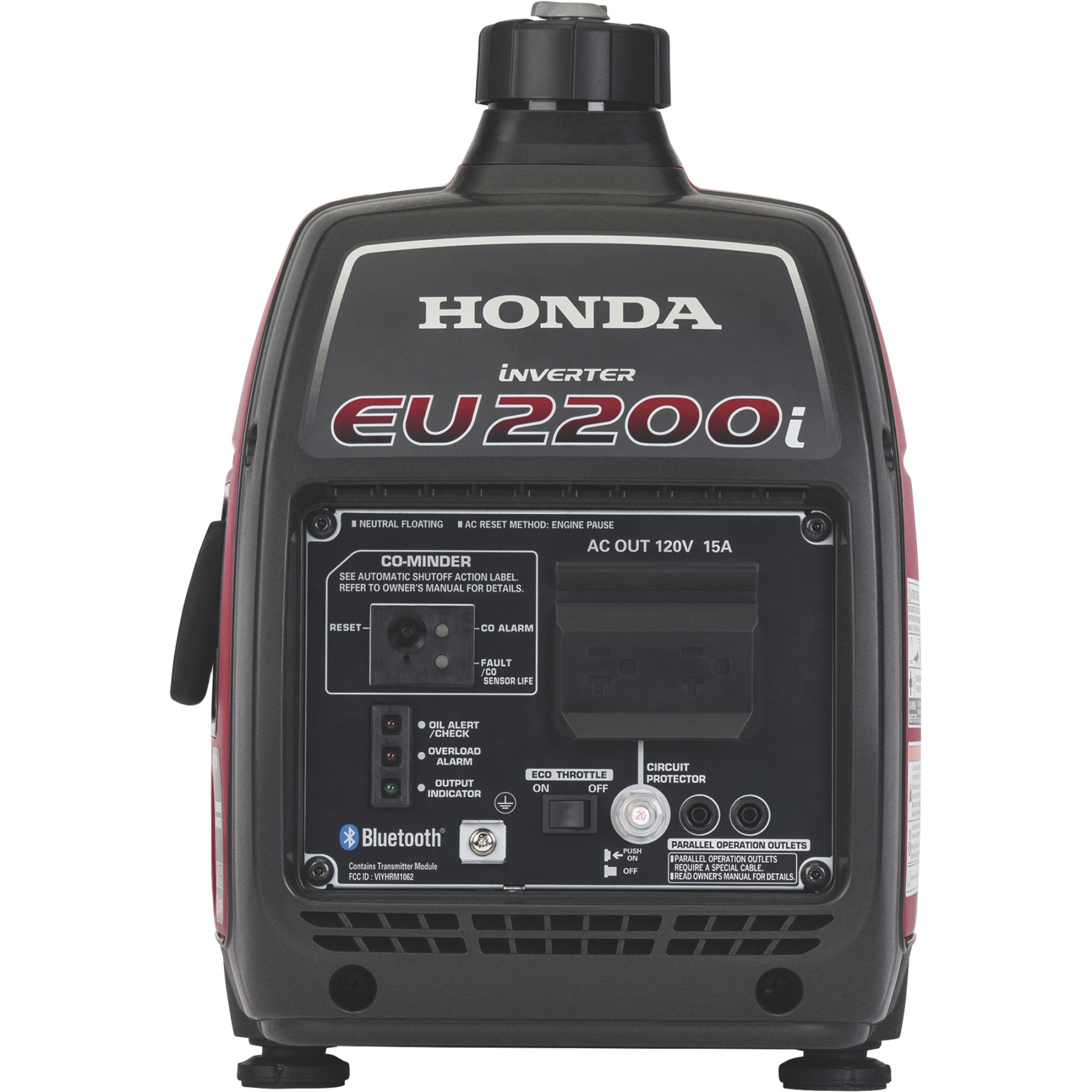 Honda Inverter Generator, 2200 Surge Watts, 1800 Rated Watts, Model# EU2200ITAN