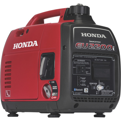 Honda Inverter Generator, 2200 Surge Watts, 1800 Rated Watts, Model# EU2200ITAN