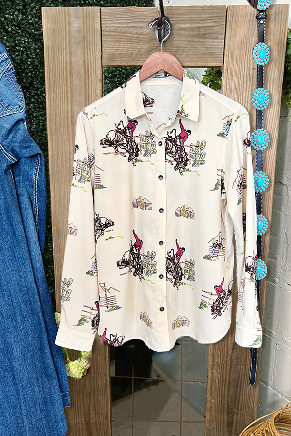The Cowboy Up Button Up Shirt