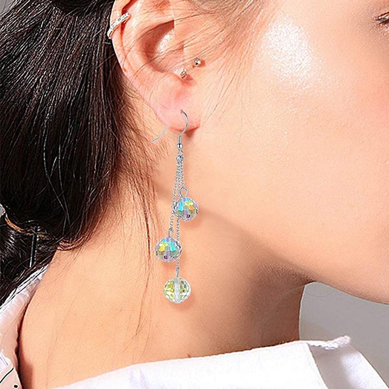 Sparkly Disco Party Earrings