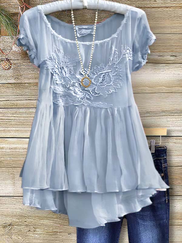 Women's Short Sleeved Top