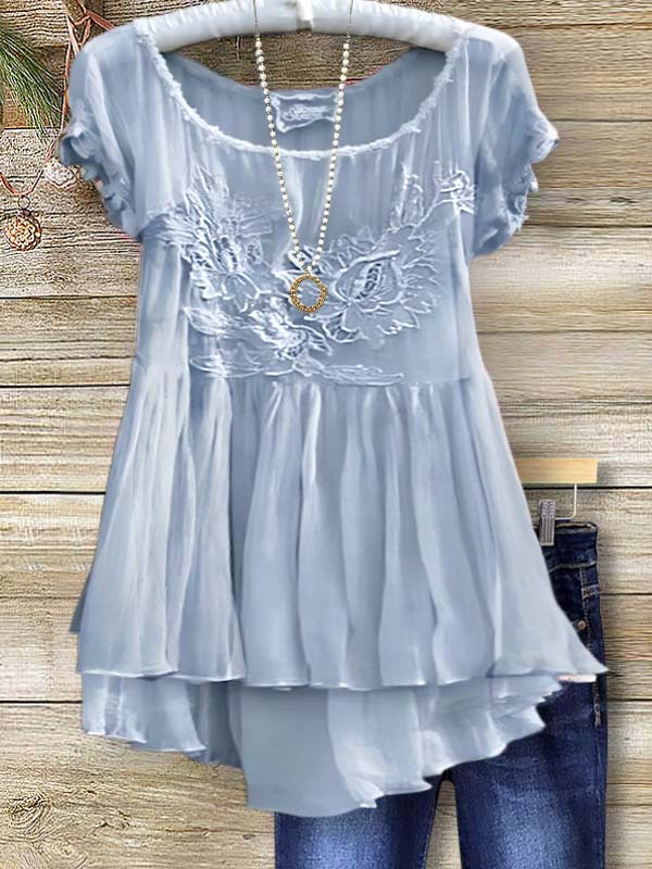 Women's Short Sleeved Top