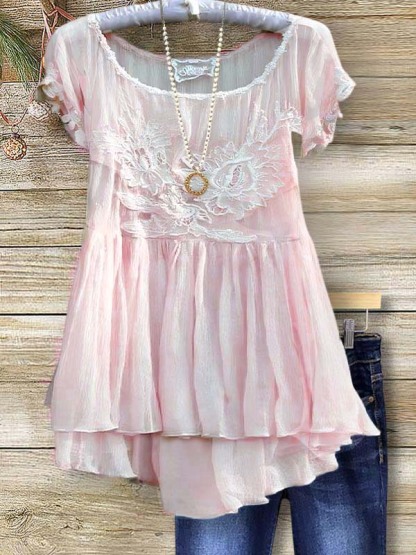 Women's Short Sleeved Top