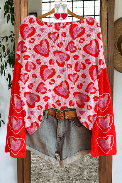 Valentine's Day Heart Sweater