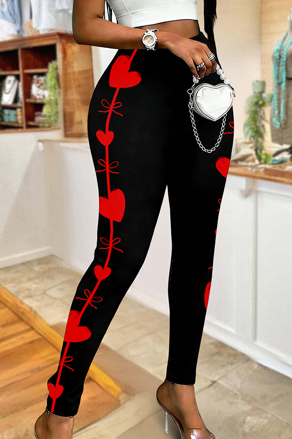 Valentine's Day Heart Leggings