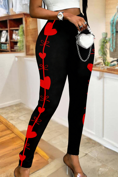 Valentine's Day Heart Leggings