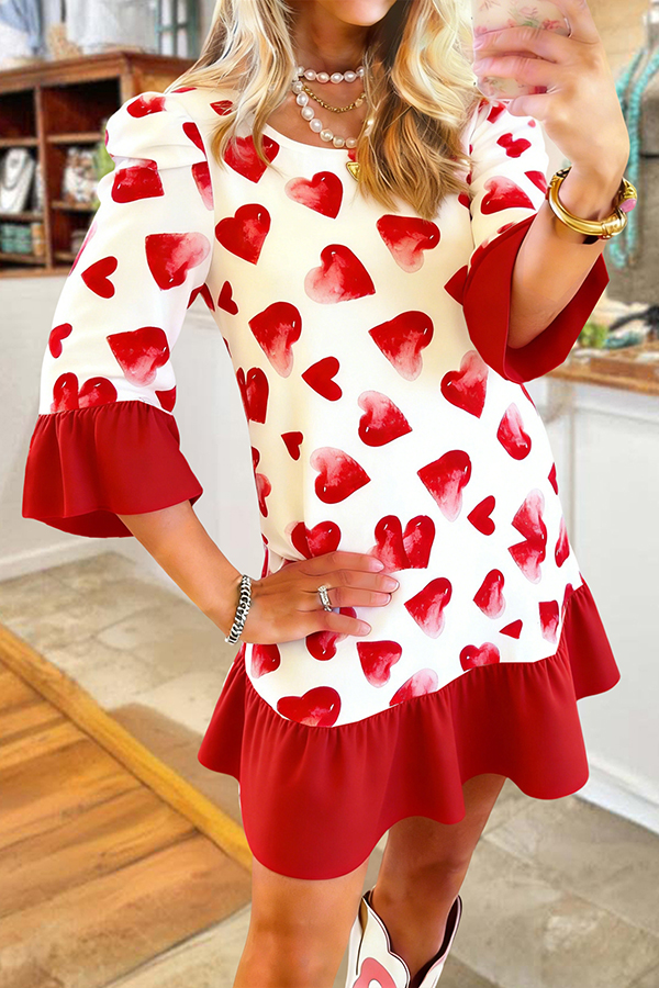 Sweet Valentine's Day Heart Dress