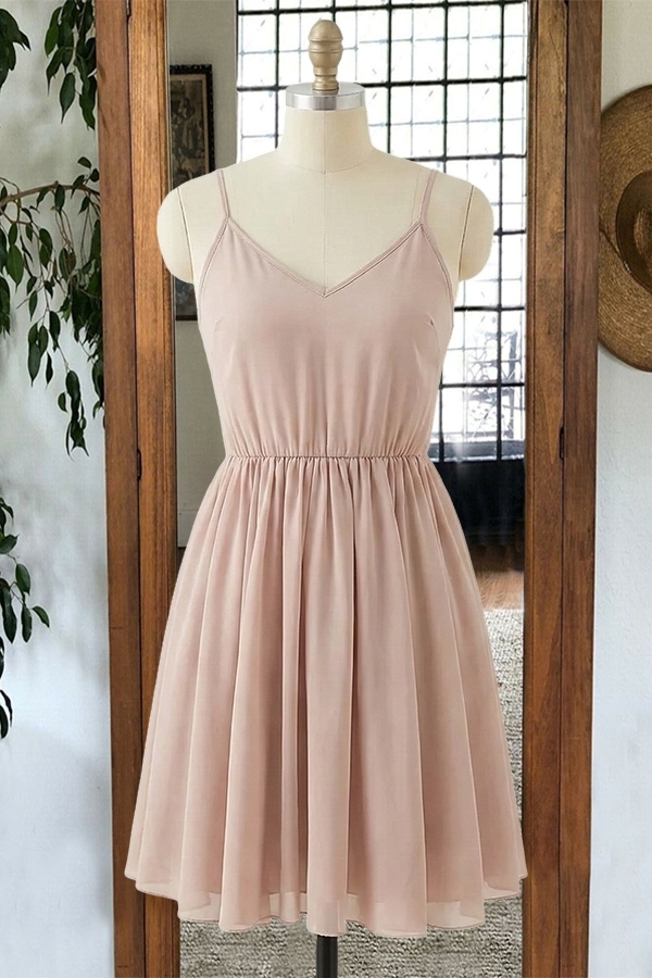 Elegant Sheer Chiffon Ruffle Dress And Shawl Two-Piece Set