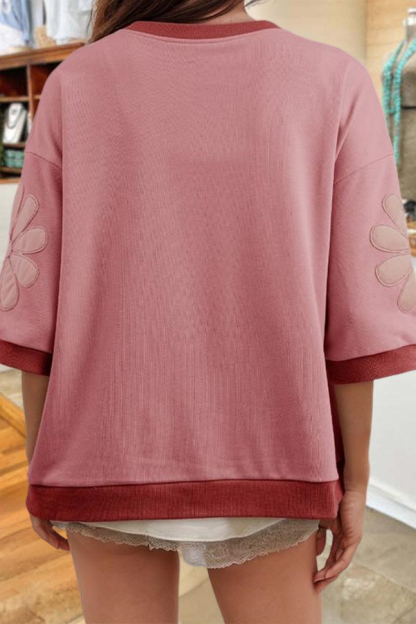 Fresh Floral Patchwork T-Shirt