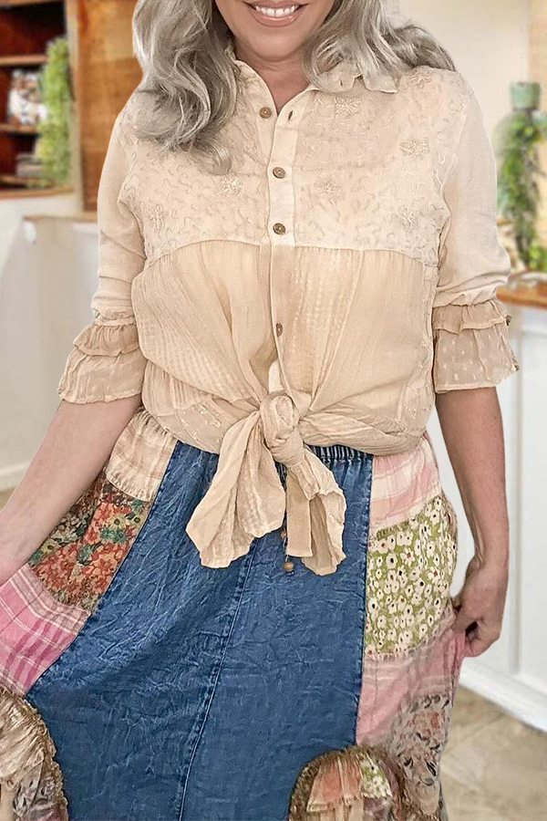 Classic Ruffled Ruffle Blouses