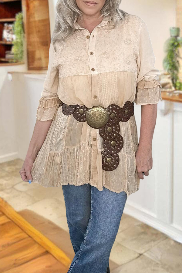 Classic Ruffled Ruffle Blouses