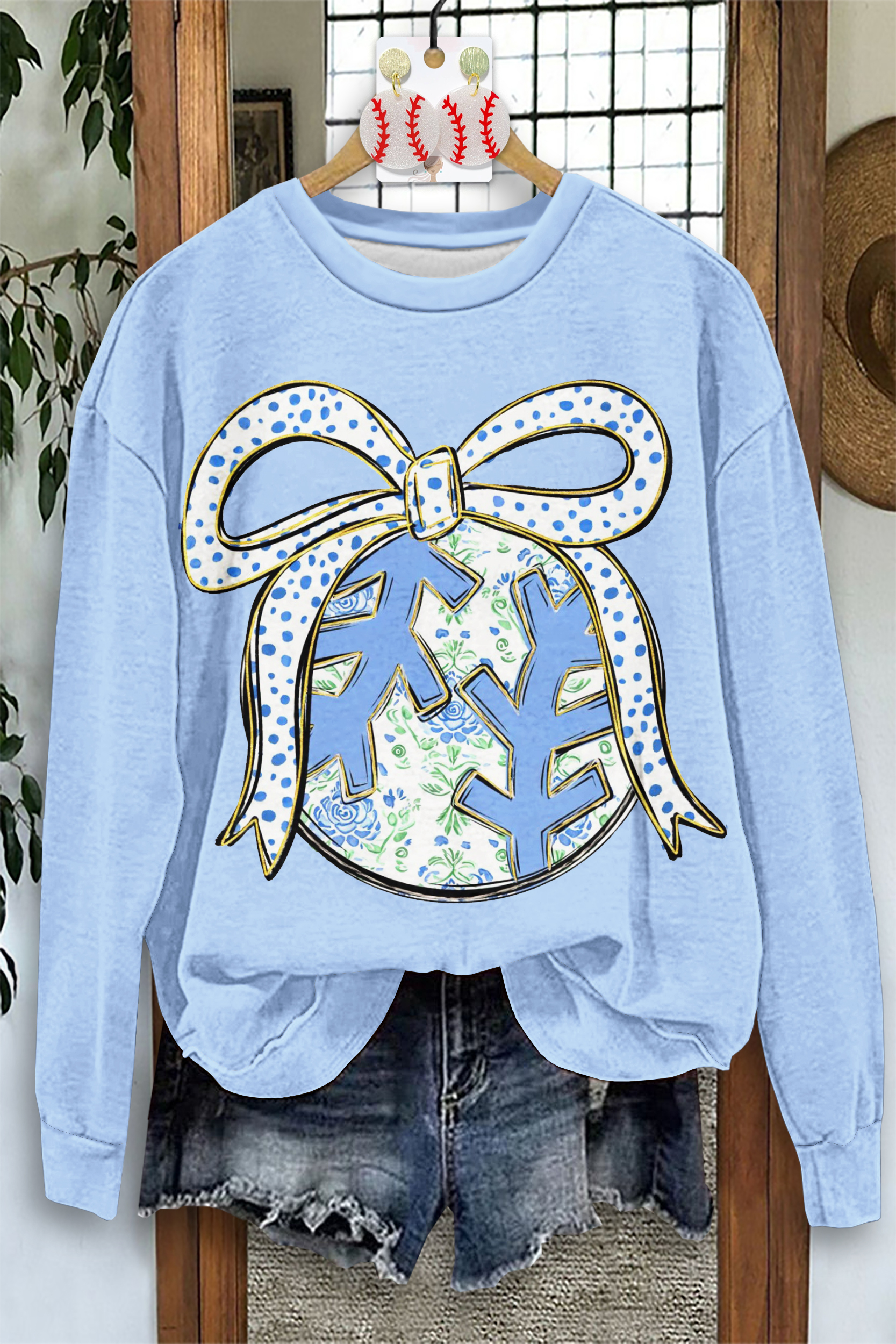 Fresh Baseball Game Day Hoodies