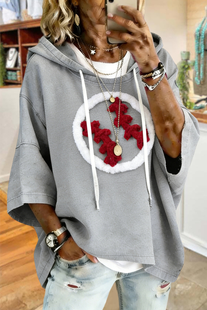 Casual Baseball Game Day Hoodie