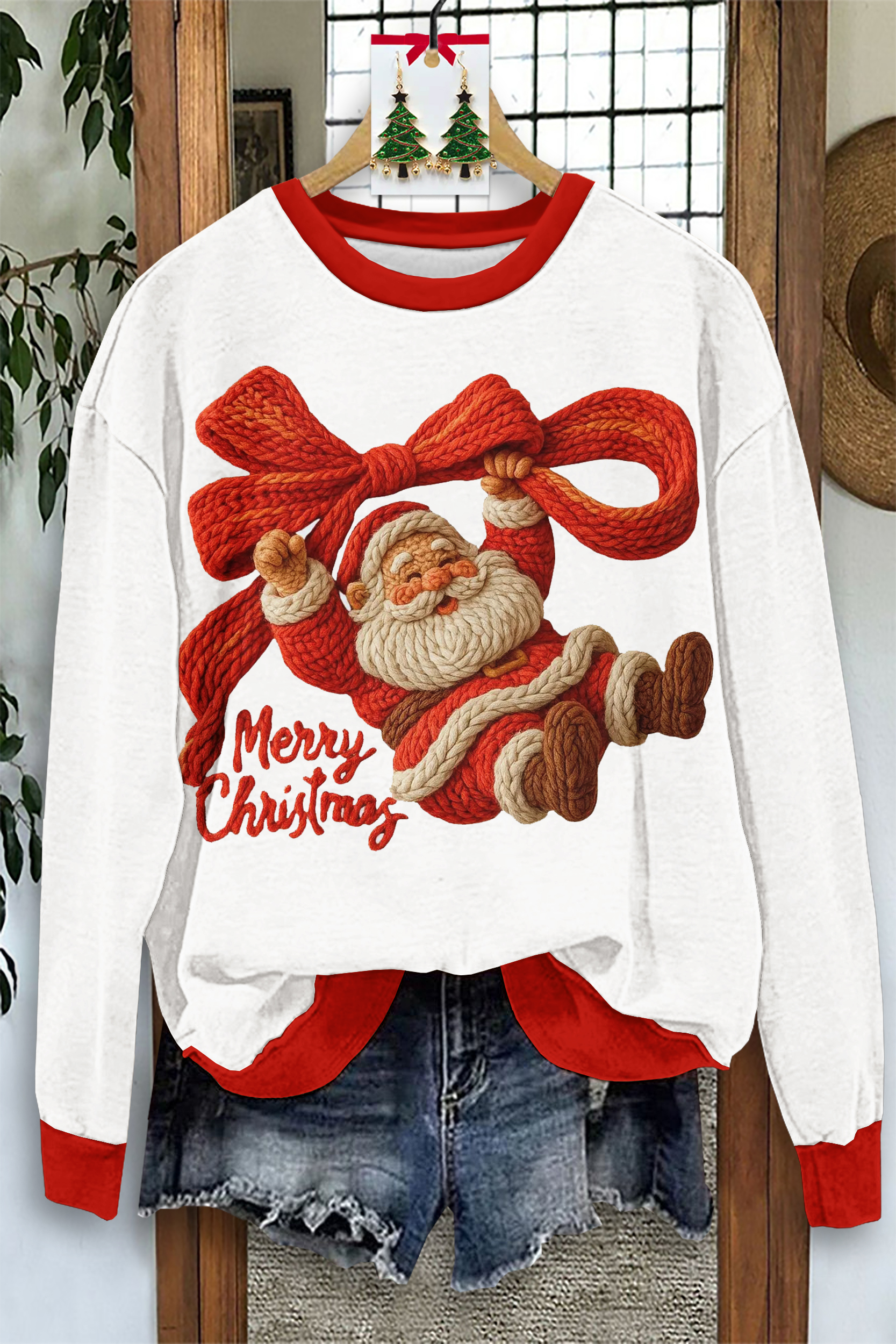 Cute Christmas Santa Claus Sweatshirt