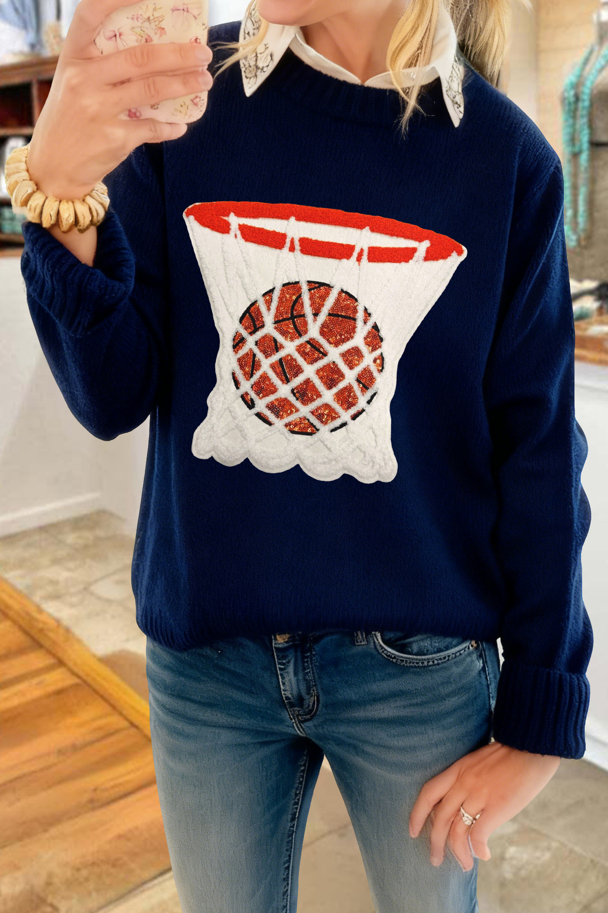 Basketball Game Day Sweater