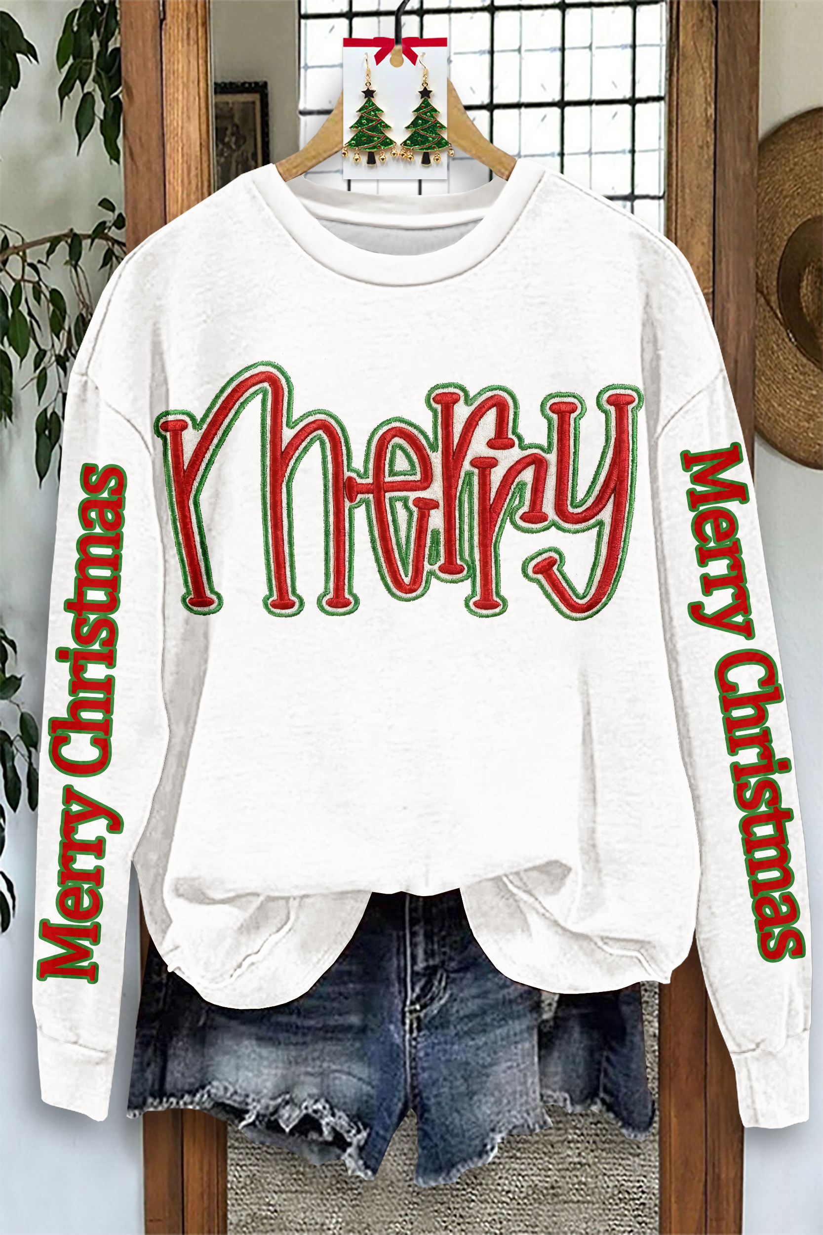 Cozy Merry Christmas Sweatshirt