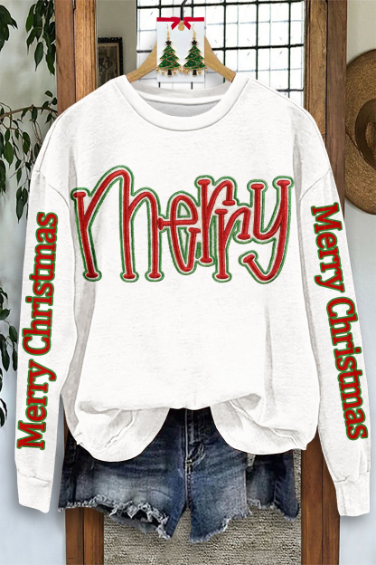 Cozy Merry Christmas Sweatshirt