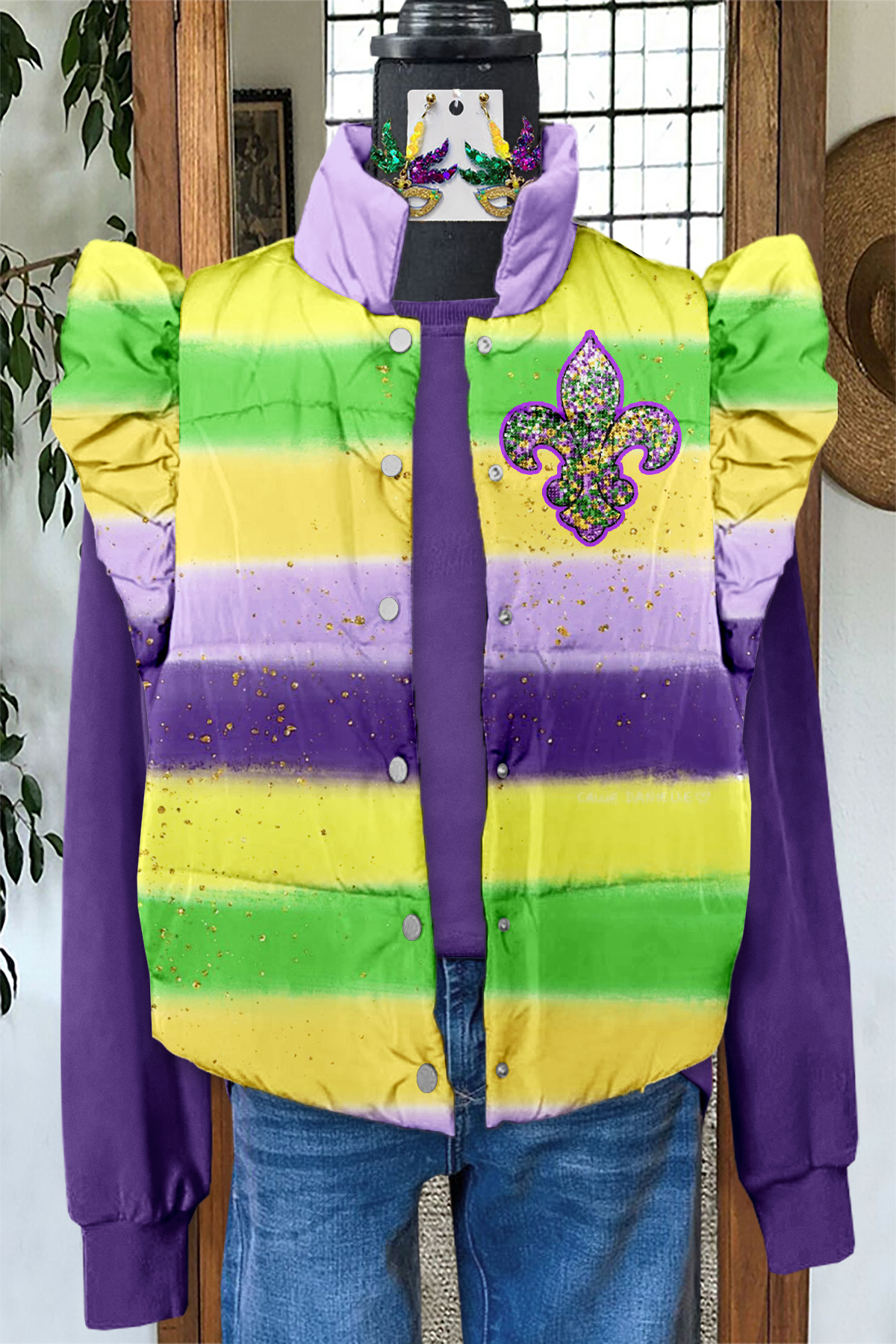 Western Aztec Pocket Vest