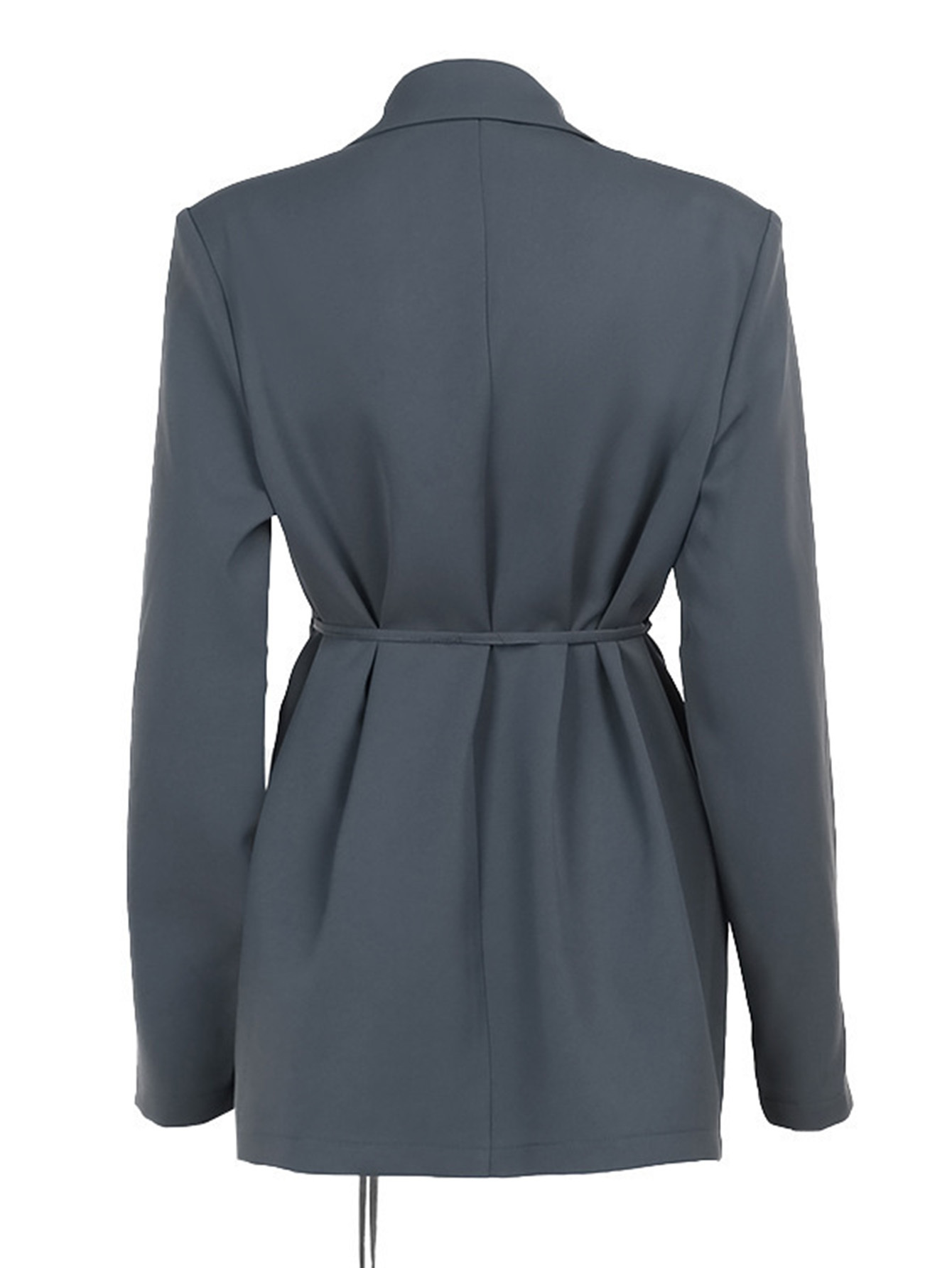 French 3D Flower Lace-Up Blazer