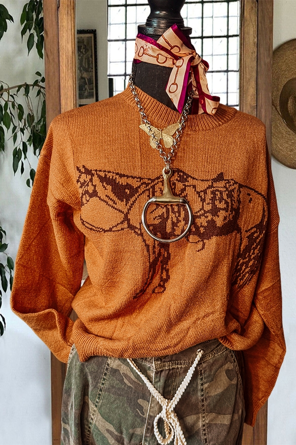 The Cowpony Western Sweater