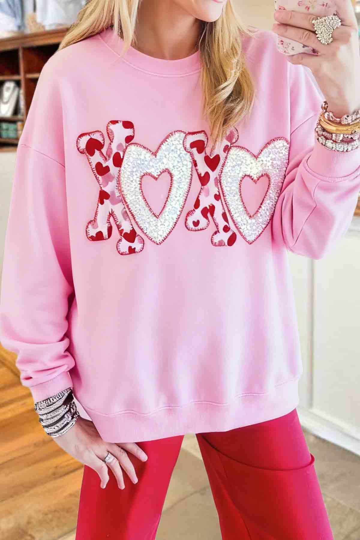 Valentine's Day Xoxo Love Sweatshirt