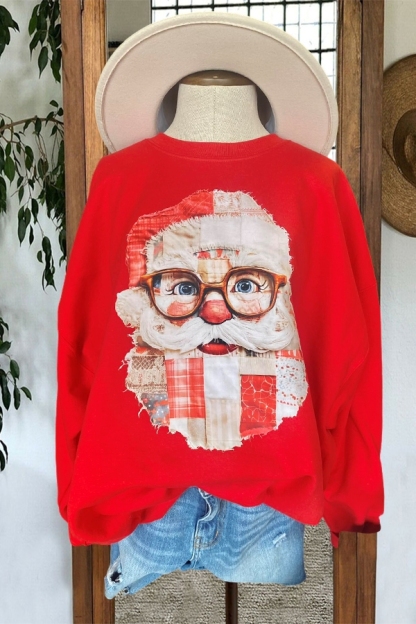 Retro Santa Claus Sweatshirt