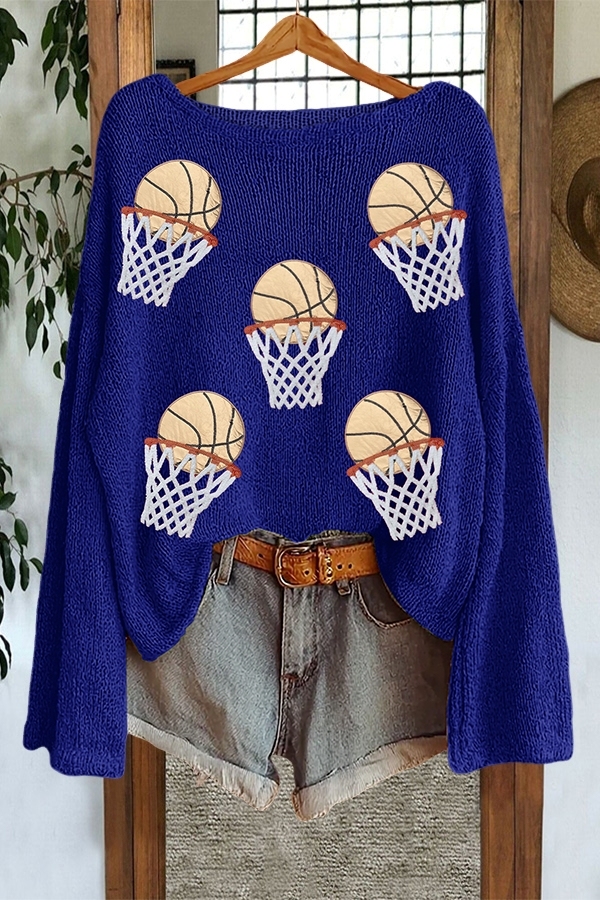 Shiny Basketball Sweater