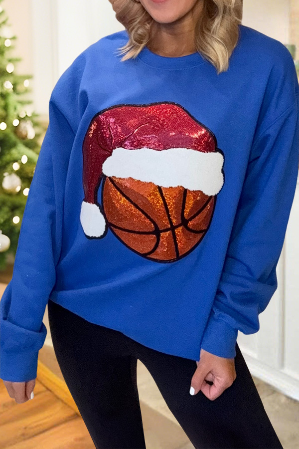 Christmas Basketball Sweatshirt