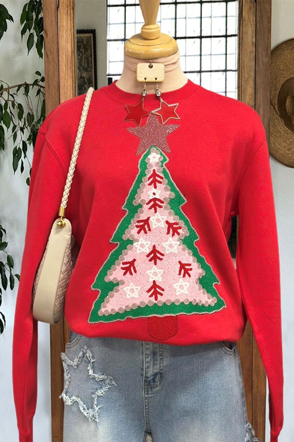 Cute Christmas Tree Sweatshirt