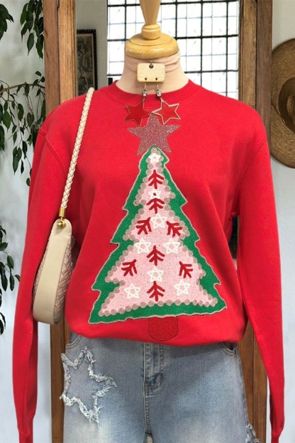 Cute Christmas Tree Sweatshirt