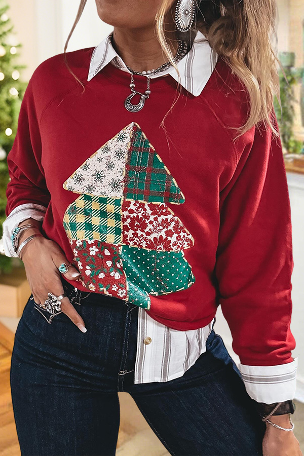 Cute Christmas Tree Sweatshirt