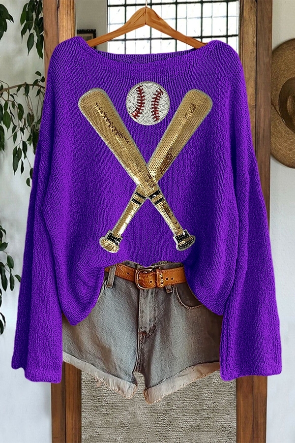 Baseball Game Day Sweater