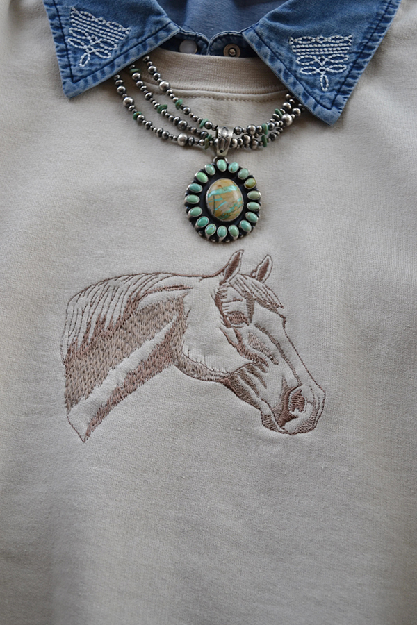 Western Classic Horse Sweatshirt