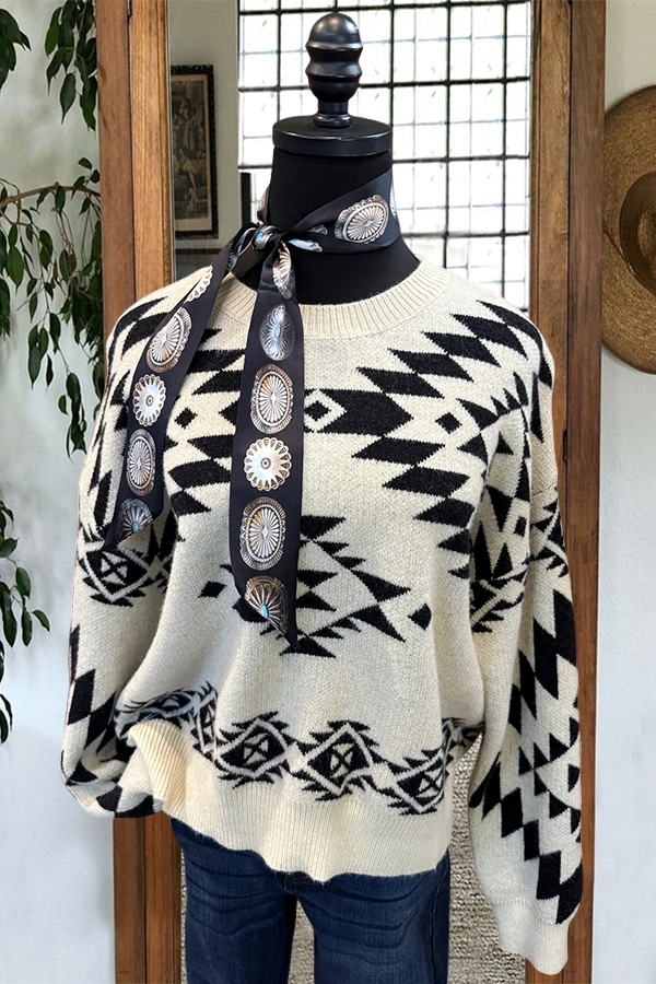 Classic Western Aztec Sweater