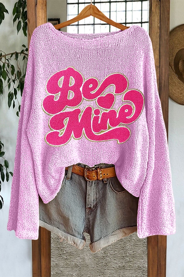 Valentine's Day  Be Mine Sweater