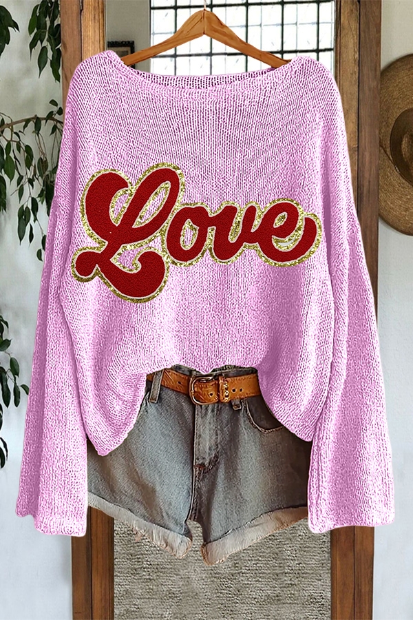 Valentine's Day Love Sweater