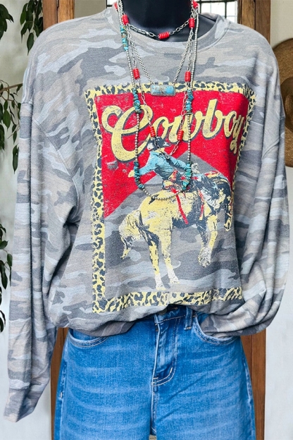 Cowboy Camouflage Sweatshirt