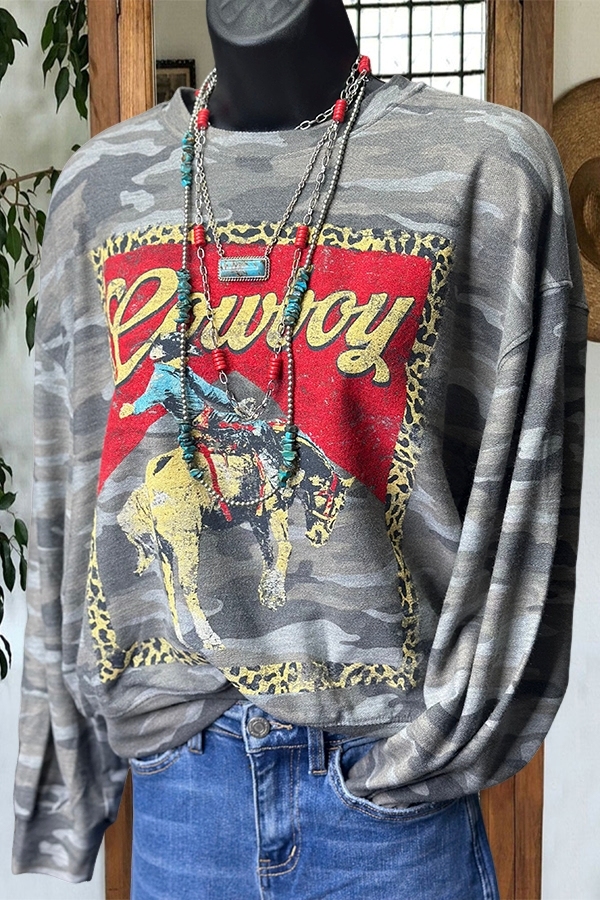 Cowboy Camouflage Sweatshirt