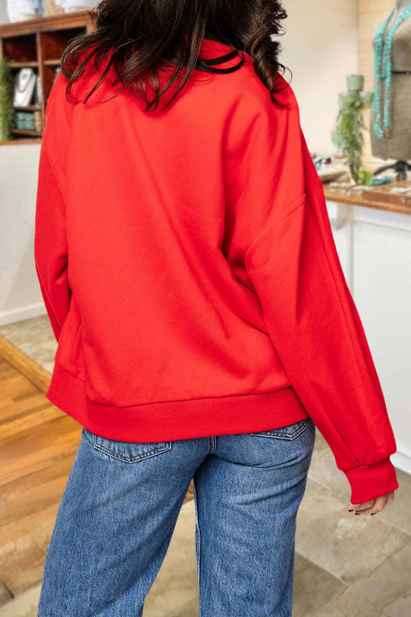 Wine Is My Valentine's Day Sweatshirt