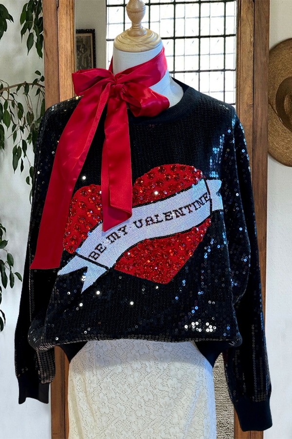 Valentine's Day Be My Valentine Sweatshirt